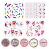 Set Nail Art Glam Pack