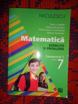 Matematica - exercitii si probleme semestrul 1 , clasa a 7 -a - Rozica Stefan foto