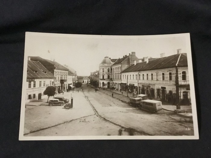 carte postala necirculata - Sfantu Gheorghe / piata General Averescu - prima parte a sec XX !