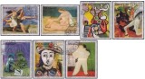 Paraguay 1981 - picturi Picasso, serie stampilata