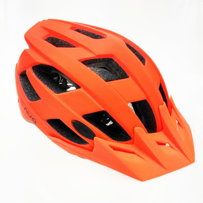 Casca biciclisti AVO-24, culoare portocaliu fluo mat, marime M (55-58cm) PB Cod:U00411 foto