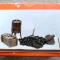 Kit BRASERO-BRASIER CHARCOAL PAN Firma BELGO MODELS Cod 001 Scara 1/35 DIORAMA MACHETA ASAMBLARE HOBBY WWII ACCESORII RĂȘINĂ SOBĂ CĂRBUNI