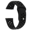 Curea silicon, compatibila Amazfit GTS 4, telescoape Quick Release, Negru, VD Very Dream