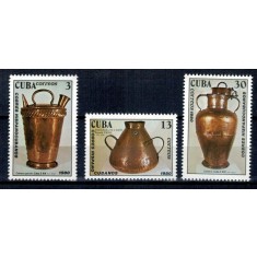 Cuba 1980 - Mestesuguri, antichitati de cupru, serie neuzata