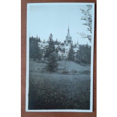 Fotografie, Castelul Peles, Sinaia 1927