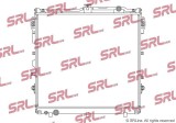 Radiator Toyota Tundra 07-21, motor: 4.0 V6, 708x650x16, SRLine, Aluminiu/ Plastic brazat, 164000P170