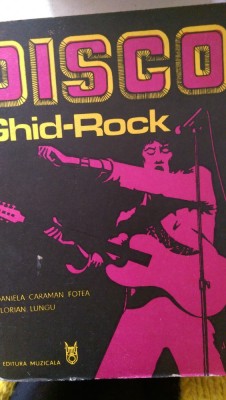 Disco ghid rock Florian Lung,u Daniela Caraman Fotea 1979 foto