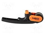 Dezizolator cablu coaxial rotund 25mm NEO TOOLS