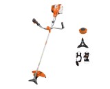 Motocoasa Ruris RR460, 3CP, 46.5CC, 2 timpi, taiere 255mm, cutit 3T + Autocut