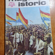 Revista Magazin Istoric - noiembrie 1968