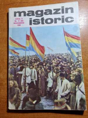 Revista Magazin Istoric - noiembrie 1968 foto