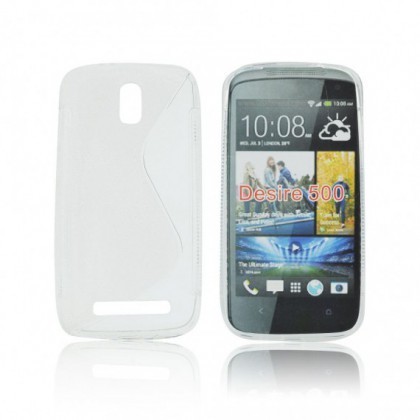 Husa Silicon S-line HTC Desire 510 Transparent