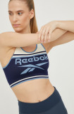 Cumpara ieftin Reebok sutien sport Kerys culoarea albastru marin, modelator