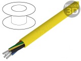 Cablu &Ouml;LFLEX 540 P 4G0,75mm2 300V/500V Cu neecranat