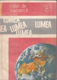 Caiet de vacanta Lumea 1983