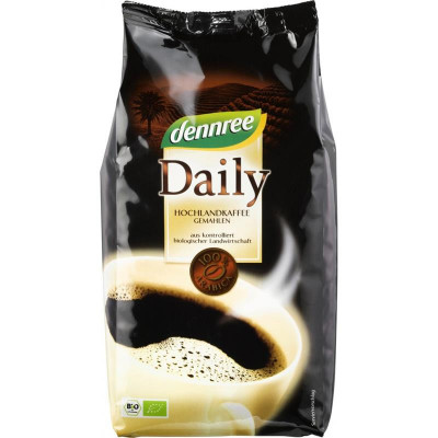 Cafea Daily Bio 500 grame Dennree foto