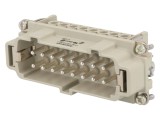 Conector HDC tată 16A 500V cu 16 pini - Amphenol