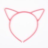 Bentita roz cu urechi de pisica