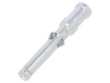 Pin mamă cupru argintat 1,5mm2 crimpat 10A