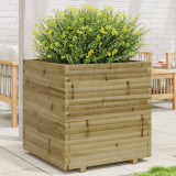 Jardiniera de gradina, 70x70x72,5 cm, lemn de pin impregnat GartenMobel Dekor, vidaXL