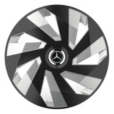 Cumpara ieftin Set 4 Capace Roti Autohelix MSA&reg;, potrivite jantelor de R15, pentru Mercedes-Benz, model vector black and silver