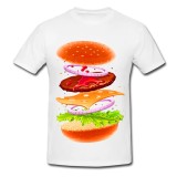 Tricou &quot; Ingrediente hamburger &quot;