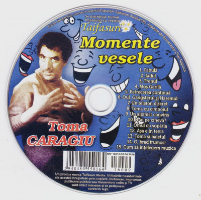 CD Umor: Toma Caragiu - Momente vesele ( original, stare foarte buna ) foto