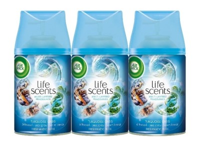 Rezerva spray Air Wick Freshmatic Turquoise Oasis, 3x250 ml foto