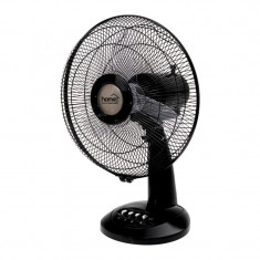 Ventilator de masa 40W, 3 trepte, unghi reglabil, diametru 30 cm, Home foto