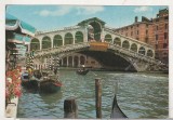 Bnk cp Poduri - Italia - Venetia - Podul Rialto - necirculata, Printata