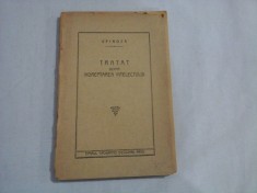 TRATAT DESPRE INDREPTAREA INTELECTULUI - SPINOZA