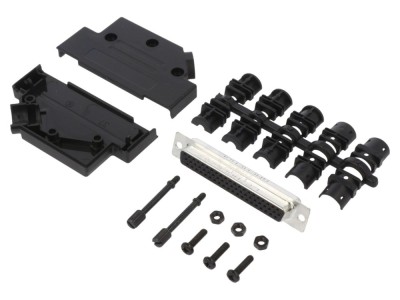 Conector D-Sub HD 62-Pin Mamă 45&amp;deg; foto