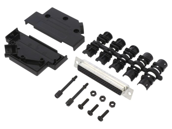Conector D-Sub HD 62-Pin Mamă 45&deg;
