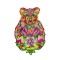 Puzzle Ursul Spirit, 184 piese, lemn