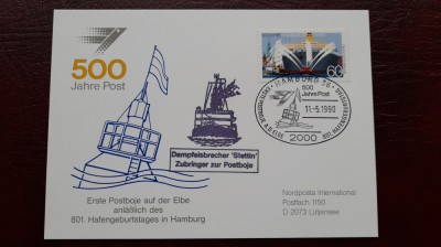 1990 RFG -CP nec. st.spargator gheata STETTIN foto