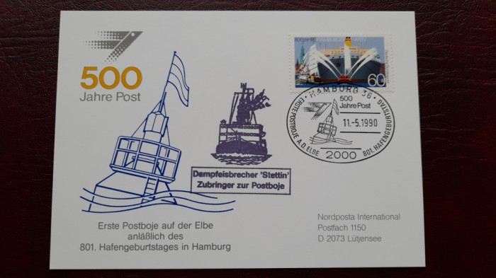 1990 RFG -CP nec. st.spargator gheata STETTIN