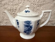 CEAINIC DIN PORTELAN FIN- MARCAJ ROSENTHAL GERMANY- MARIA- COBALT ROSE H18,5CM