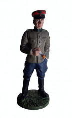 Soldat de plumb / figurina -Armata Rosie cmdt statie cale ferata foto