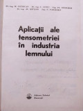M. Petrican - Aplicatii ale tensometriei in industria lemnului (1980)