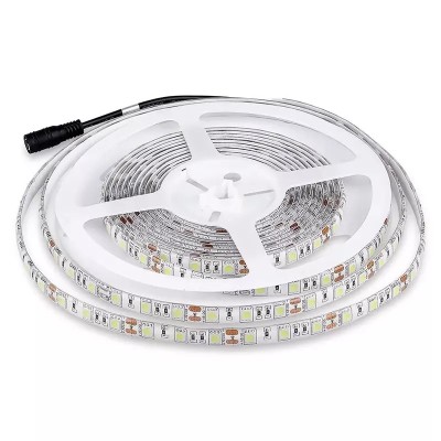 Banda LED SMD5050 RGB 60LED/m 12V 7W/m IP65 5m V-TAC foto