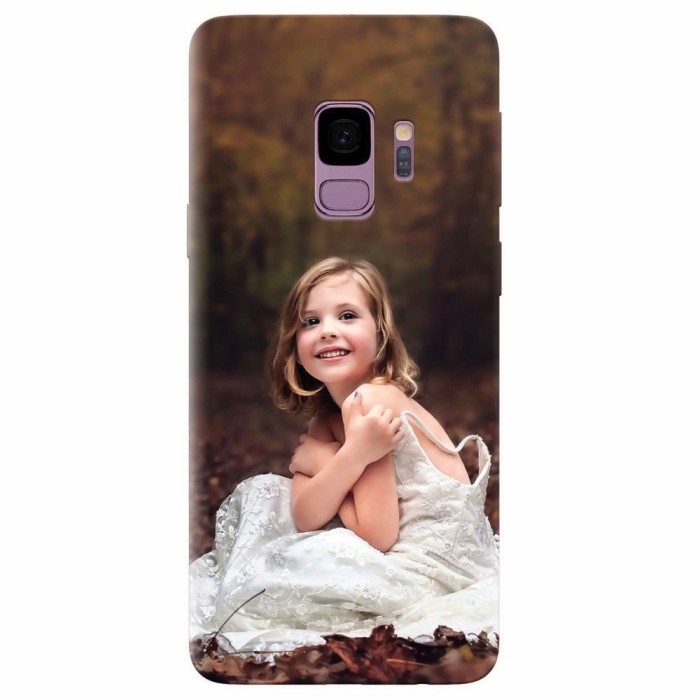 Husa silicon pentru Samsung S9, Girl In Wedding Dress Atest Autumn Husa silicon pentru Samsung S9, Girl In Wedding Dress Atest Autumn