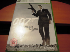 007 Quantum of Solace, XBOX 360, original, alte sute de titluri foto