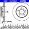 ATE 24.0111-0155.1 Disc frana