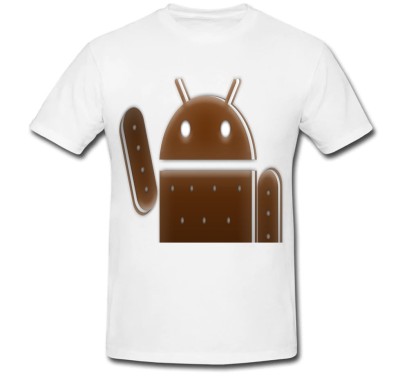 Tricou &amp;quot; Android version ice cream sandwich &amp;quot; foto