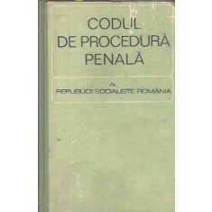 Codul de procedura penala al Republicii Socialiste Romania