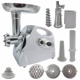 Cumpara ieftin Masina de Tocat Carne Electrica 4 In 1 Motoyama, 4000 W, Accesorii carnati, chiftele sau kebbe