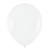 Set 10 baloane din latex, flippy, model party, 13 cm, 1 g, alb