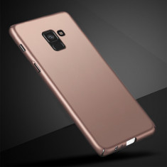 Husa plastic slim mat Samsung A6 2018 - Rose foto