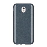 Husa Telefon Silicon Samsung J7 2017 j730 3in1 Glitter Negru