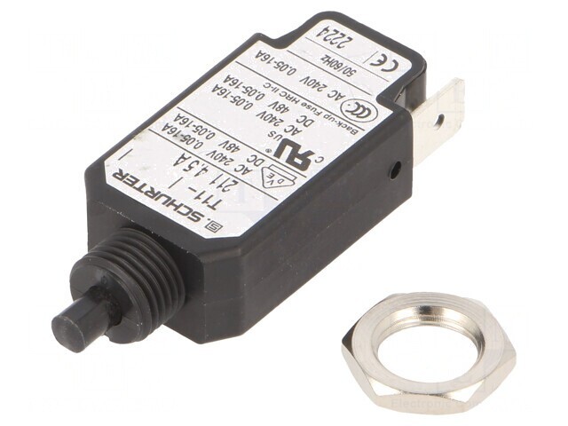 &Icirc;ntrerupător de Supracurent 240VAC 48VDC 4,5A SPST